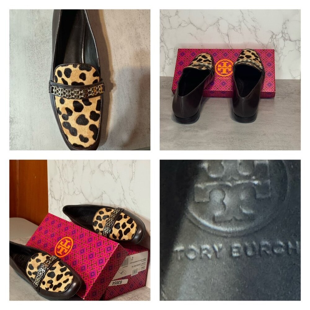 🌟 Gorgeous Tory Burch "Gemini Link Loafer" size 9M